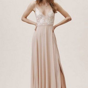 BHLDN Sadia Dress in Oyster